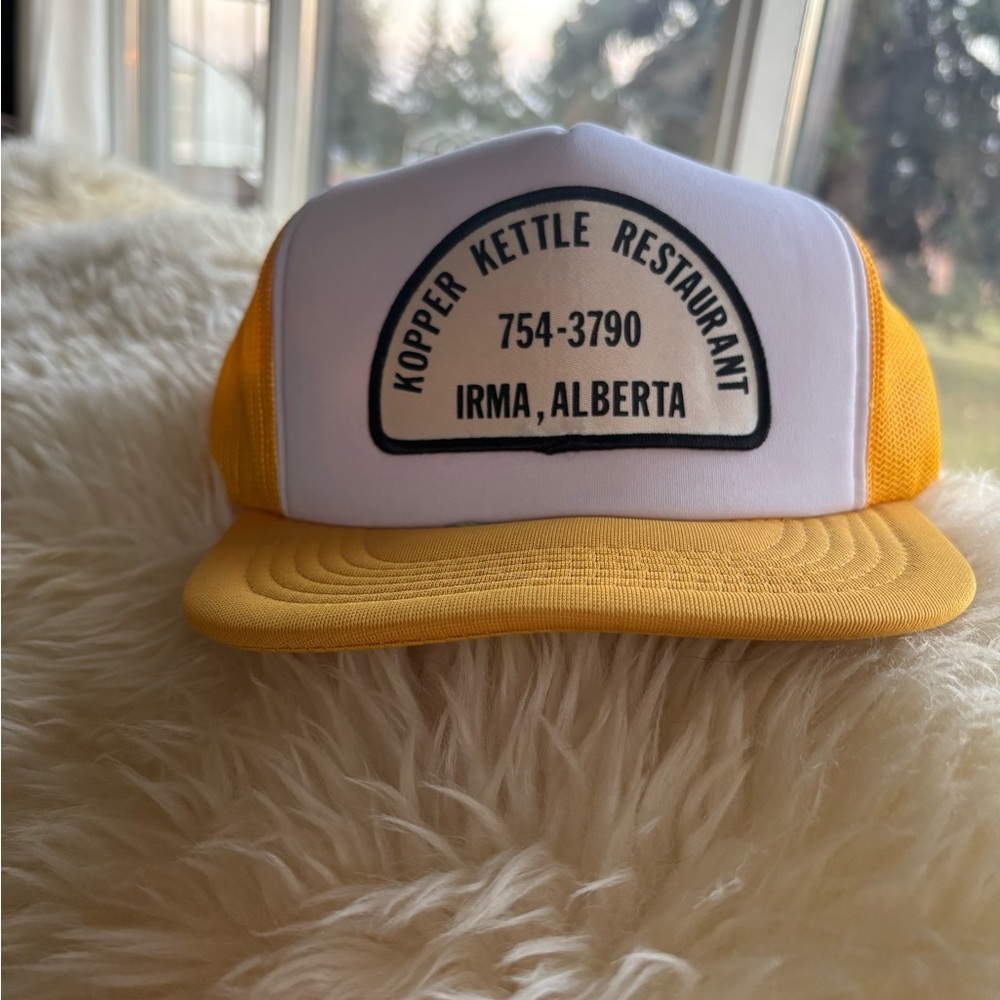 Vintage Snap Back Trucker Hat- Irma, Alberta
